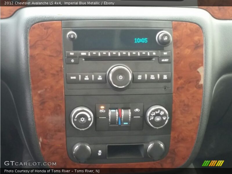 Imperial Blue Metallic / Ebony 2012 Chevrolet Avalanche LS 4x4