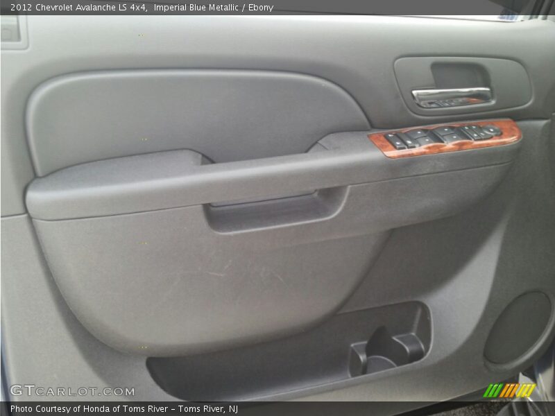 Imperial Blue Metallic / Ebony 2012 Chevrolet Avalanche LS 4x4
