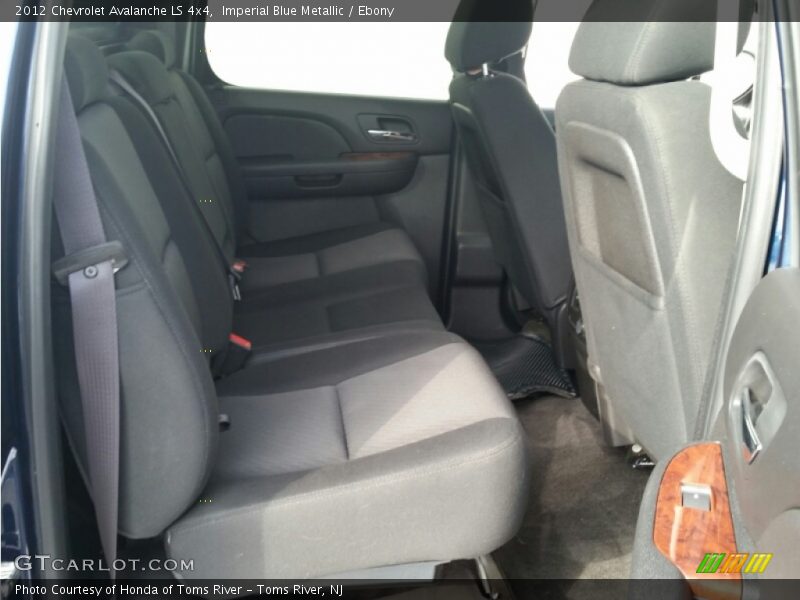 Imperial Blue Metallic / Ebony 2012 Chevrolet Avalanche LS 4x4