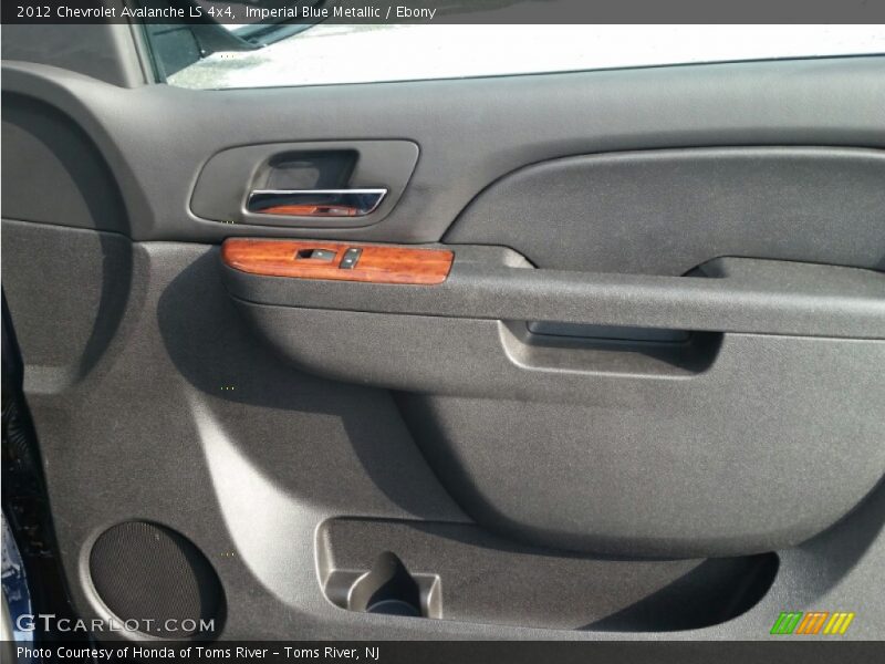 Imperial Blue Metallic / Ebony 2012 Chevrolet Avalanche LS 4x4