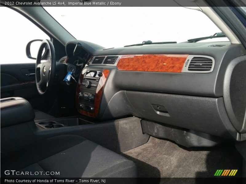 Imperial Blue Metallic / Ebony 2012 Chevrolet Avalanche LS 4x4