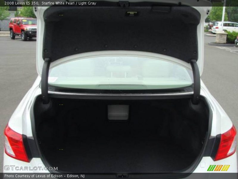 Starfire White Pearl / Light Gray 2008 Lexus ES 350