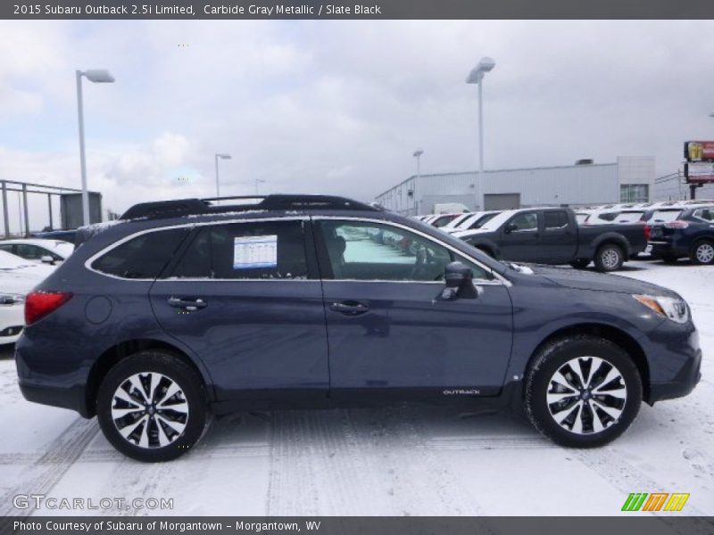 Carbide Gray Metallic / Slate Black 2015 Subaru Outback 2.5i Limited