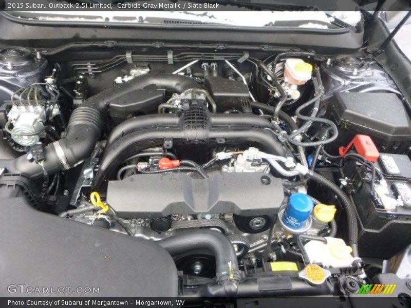 Carbide Gray Metallic / Slate Black 2015 Subaru Outback 2.5i Limited