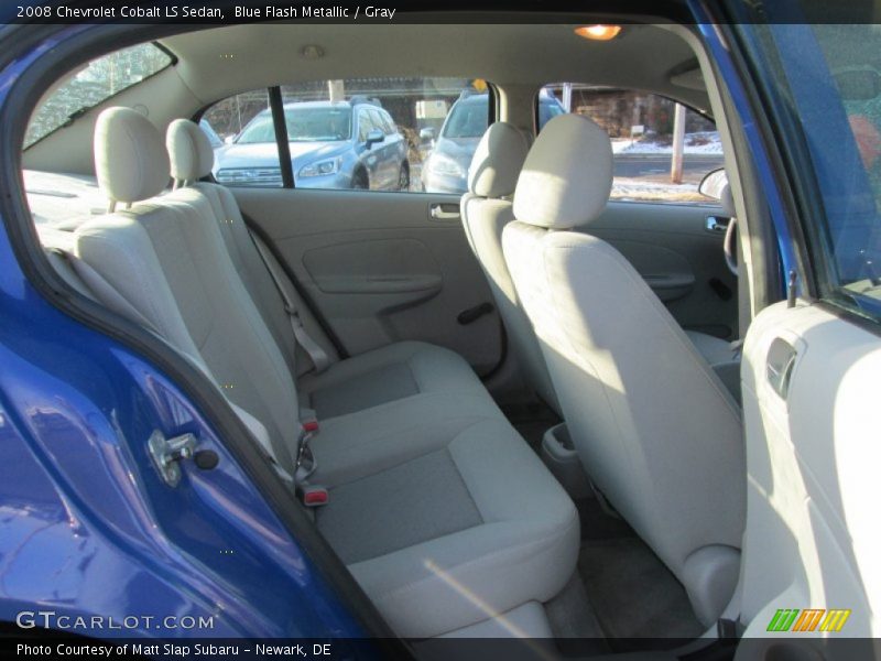 Blue Flash Metallic / Gray 2008 Chevrolet Cobalt LS Sedan
