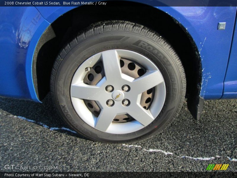 Blue Flash Metallic / Gray 2008 Chevrolet Cobalt LS Sedan
