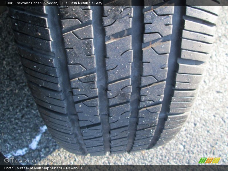 Blue Flash Metallic / Gray 2008 Chevrolet Cobalt LS Sedan
