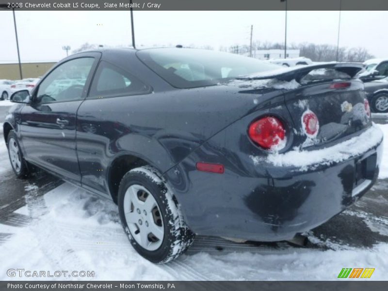 Slate Metallic / Gray 2008 Chevrolet Cobalt LS Coupe