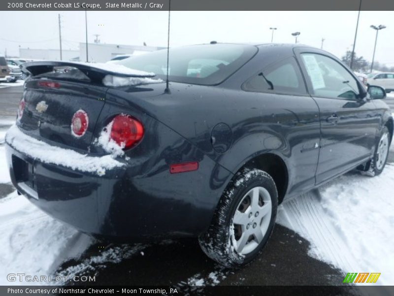 Slate Metallic / Gray 2008 Chevrolet Cobalt LS Coupe