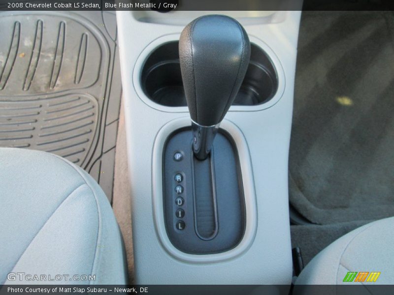 Blue Flash Metallic / Gray 2008 Chevrolet Cobalt LS Sedan