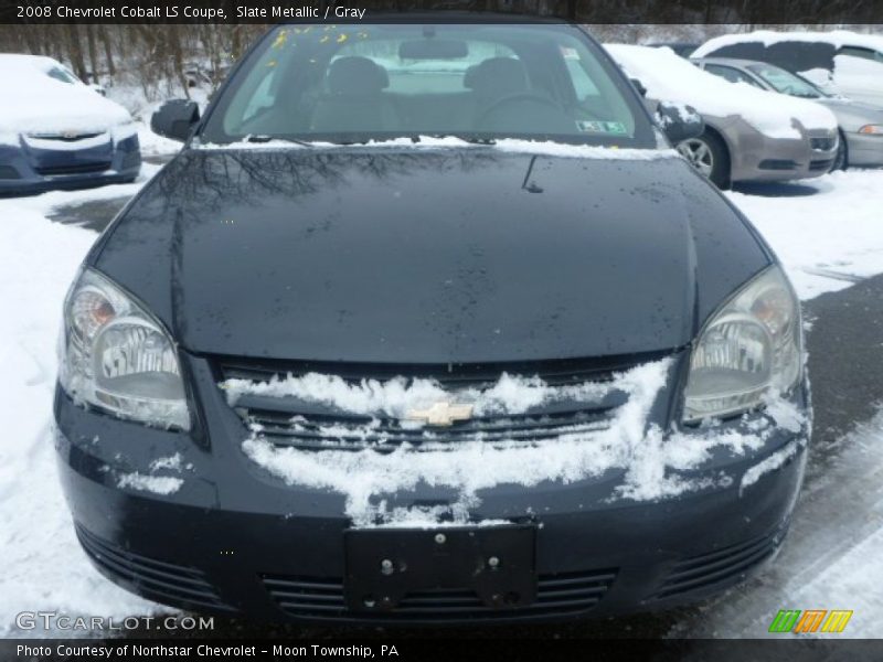 Slate Metallic / Gray 2008 Chevrolet Cobalt LS Coupe