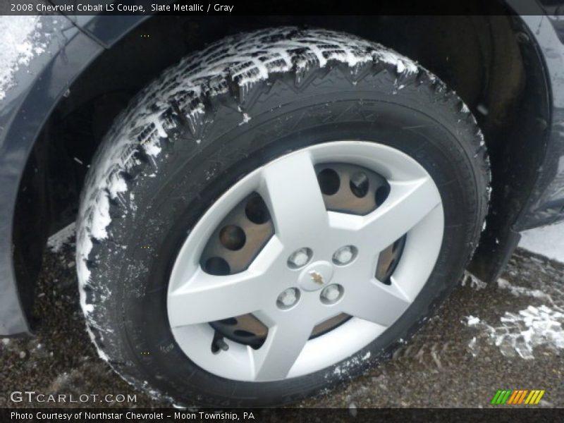 Slate Metallic / Gray 2008 Chevrolet Cobalt LS Coupe