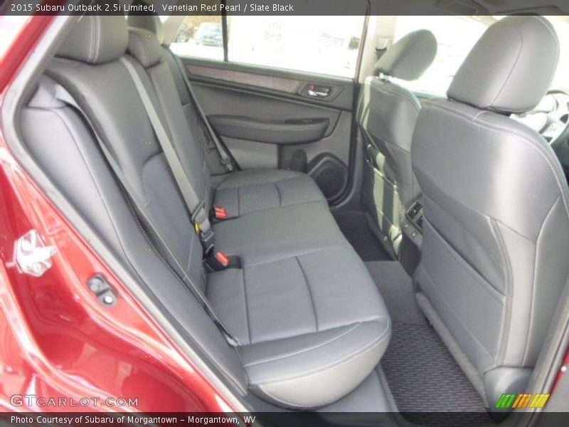 Rear Seat of 2015 Outback 2.5i Limited