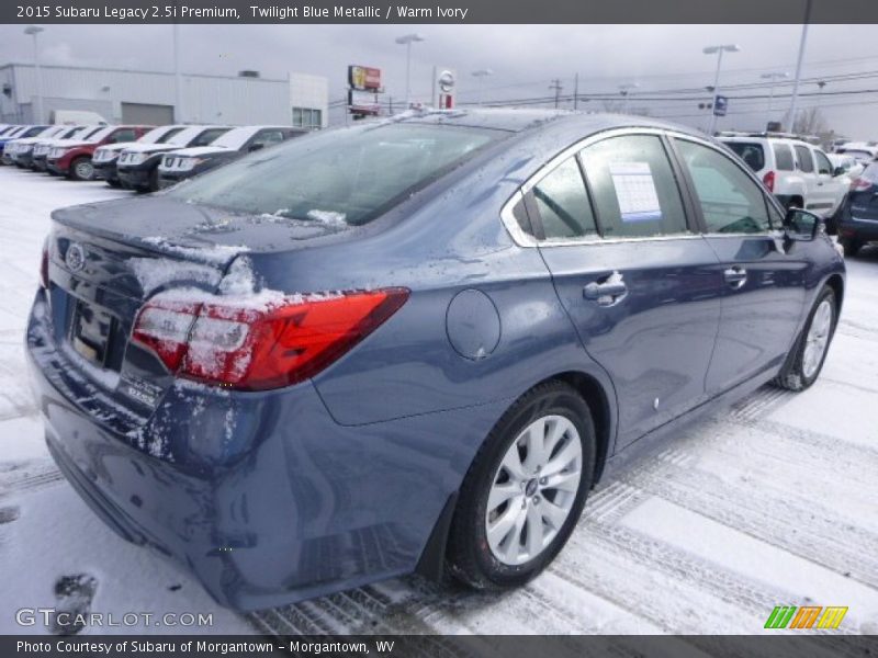 Twilight Blue Metallic / Warm Ivory 2015 Subaru Legacy 2.5i Premium