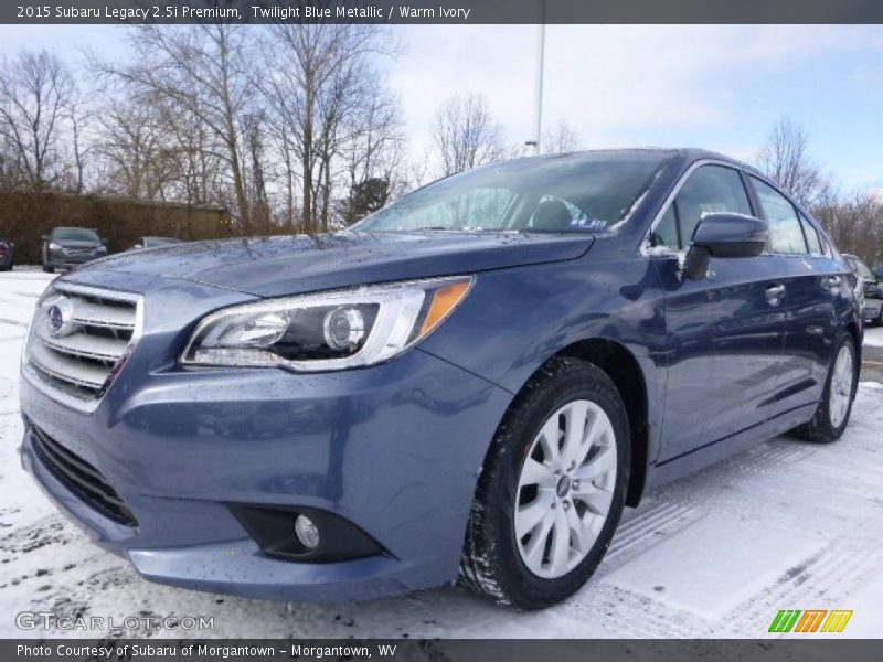 Twilight Blue Metallic / Warm Ivory 2015 Subaru Legacy 2.5i Premium