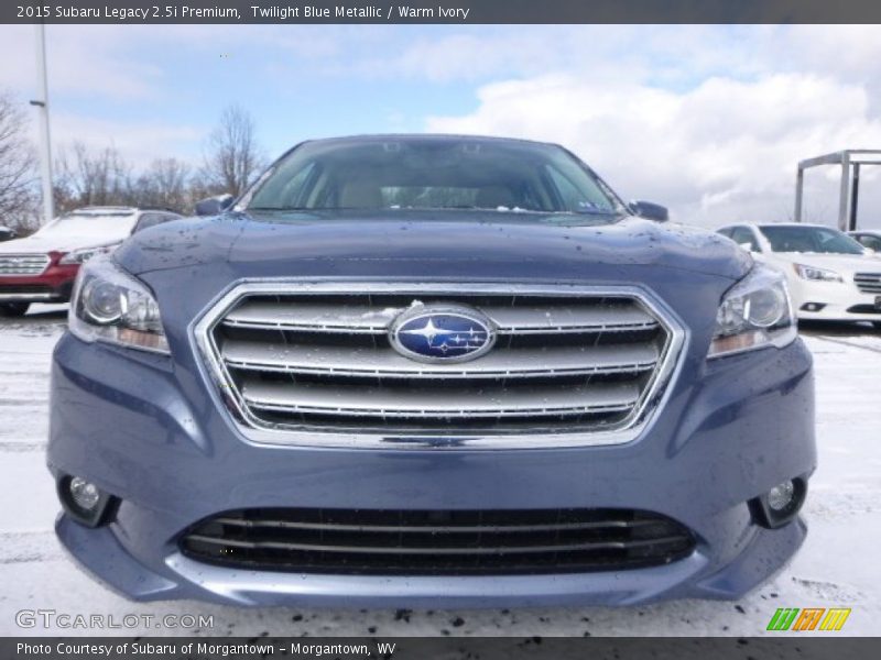 Twilight Blue Metallic / Warm Ivory 2015 Subaru Legacy 2.5i Premium