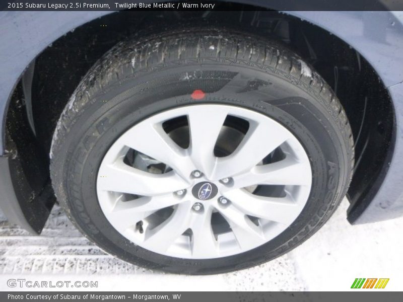 Twilight Blue Metallic / Warm Ivory 2015 Subaru Legacy 2.5i Premium