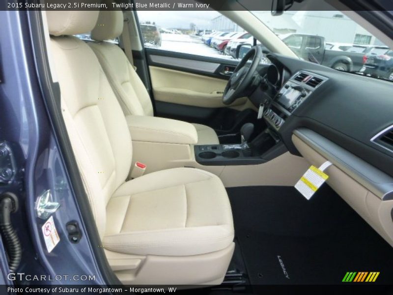 Twilight Blue Metallic / Warm Ivory 2015 Subaru Legacy 2.5i Premium