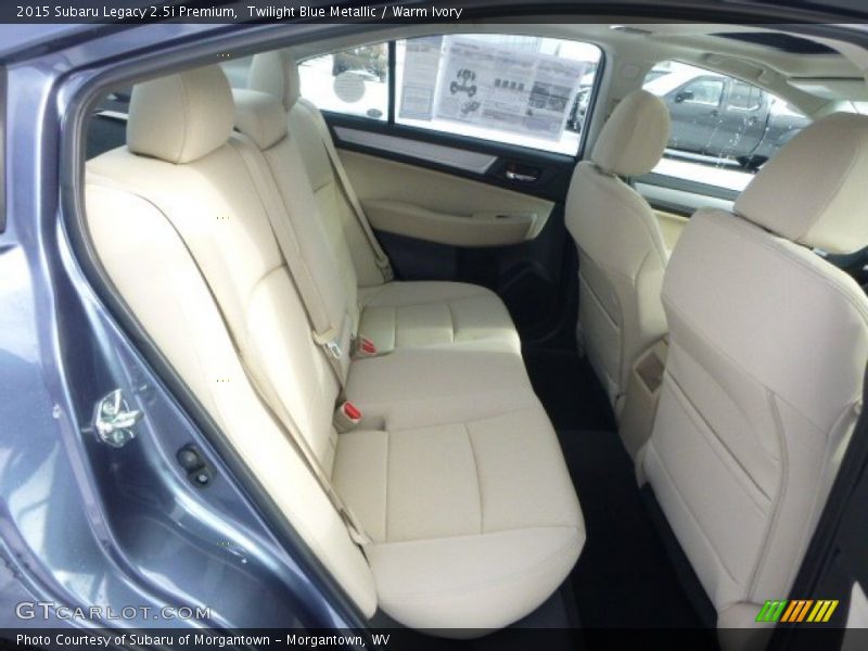 Twilight Blue Metallic / Warm Ivory 2015 Subaru Legacy 2.5i Premium