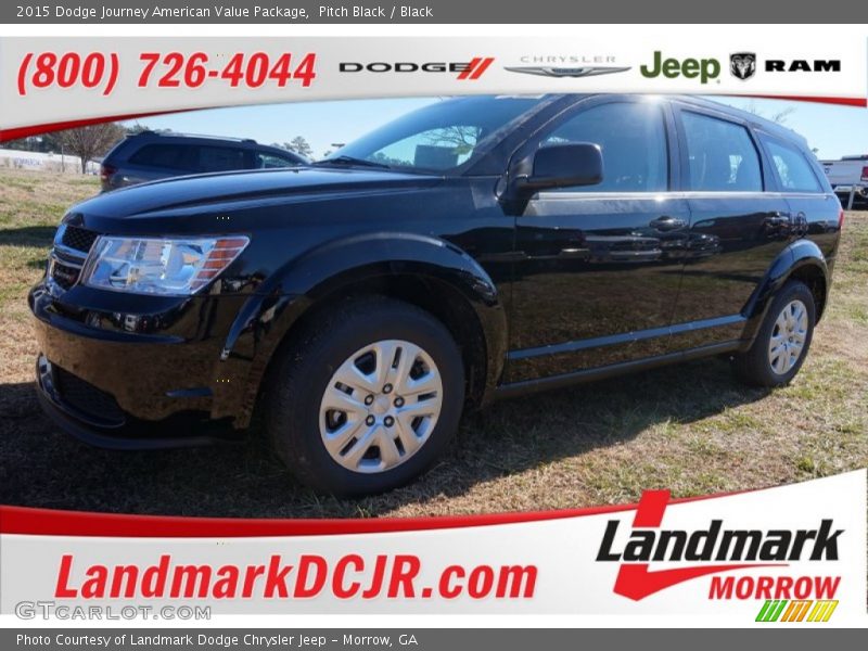 Pitch Black / Black 2015 Dodge Journey American Value Package
