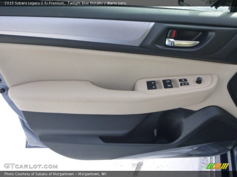 Twilight Blue Metallic / Warm Ivory 2015 Subaru Legacy 2.5i Premium