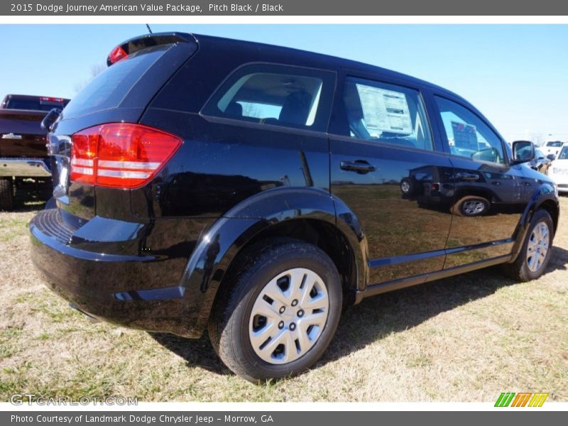 Pitch Black / Black 2015 Dodge Journey American Value Package