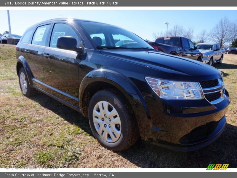 Pitch Black / Black 2015 Dodge Journey American Value Package