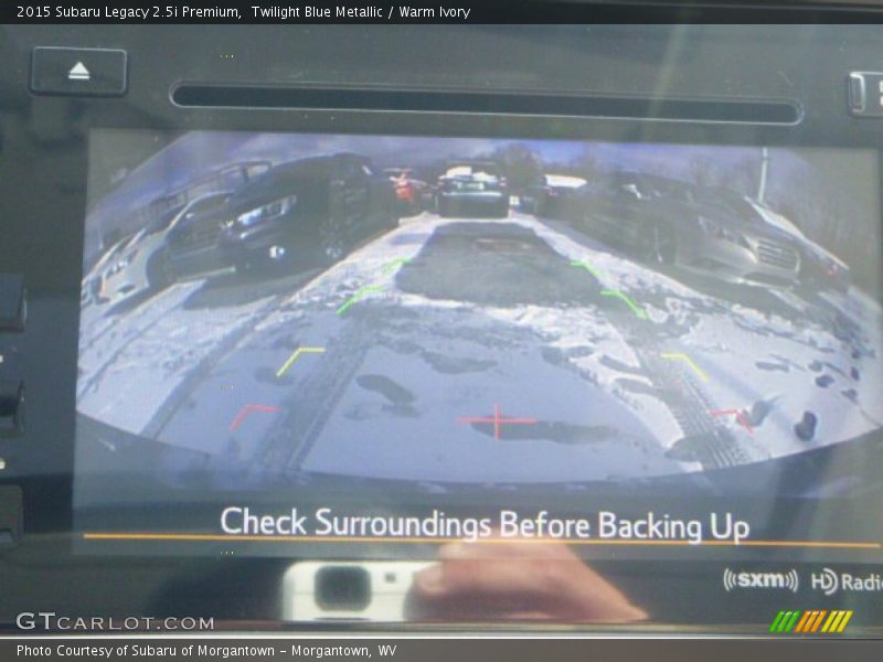 Twilight Blue Metallic / Warm Ivory 2015 Subaru Legacy 2.5i Premium