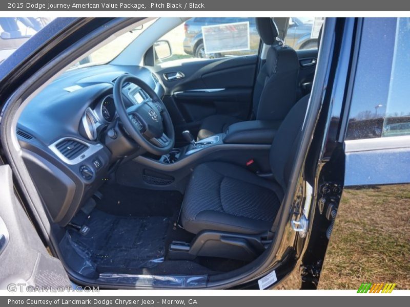 Pitch Black / Black 2015 Dodge Journey American Value Package