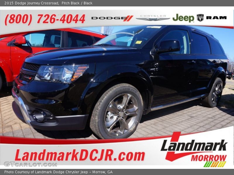 Pitch Black / Black 2015 Dodge Journey Crossroad