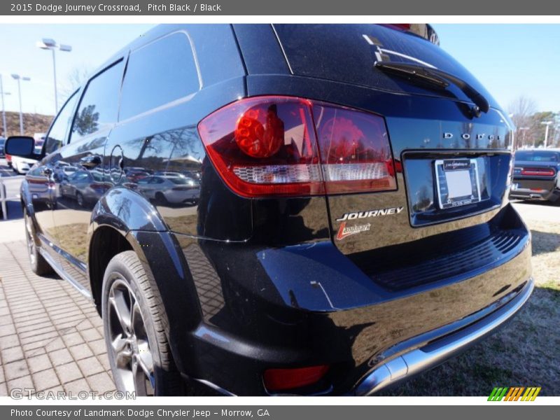 Pitch Black / Black 2015 Dodge Journey Crossroad