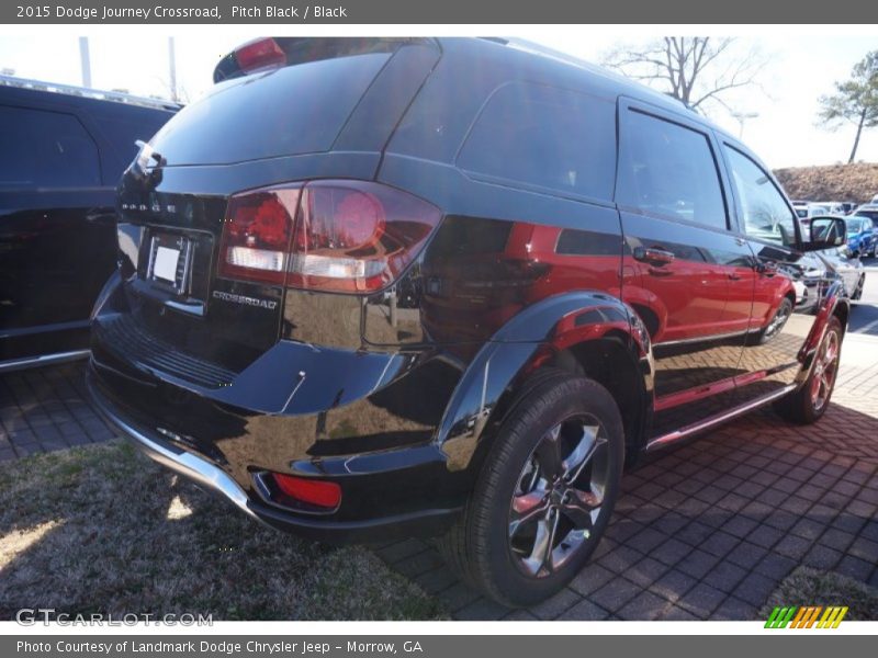 Pitch Black / Black 2015 Dodge Journey Crossroad