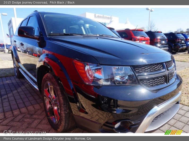 Pitch Black / Black 2015 Dodge Journey Crossroad