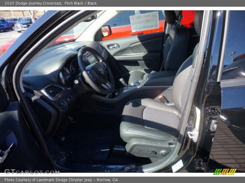 Pitch Black / Black 2015 Dodge Journey Crossroad