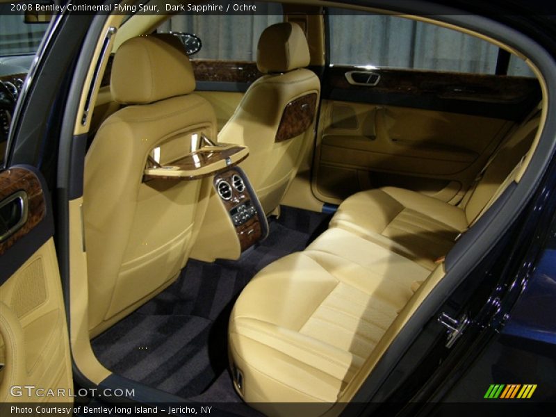 Dark Sapphire / Ochre 2008 Bentley Continental Flying Spur