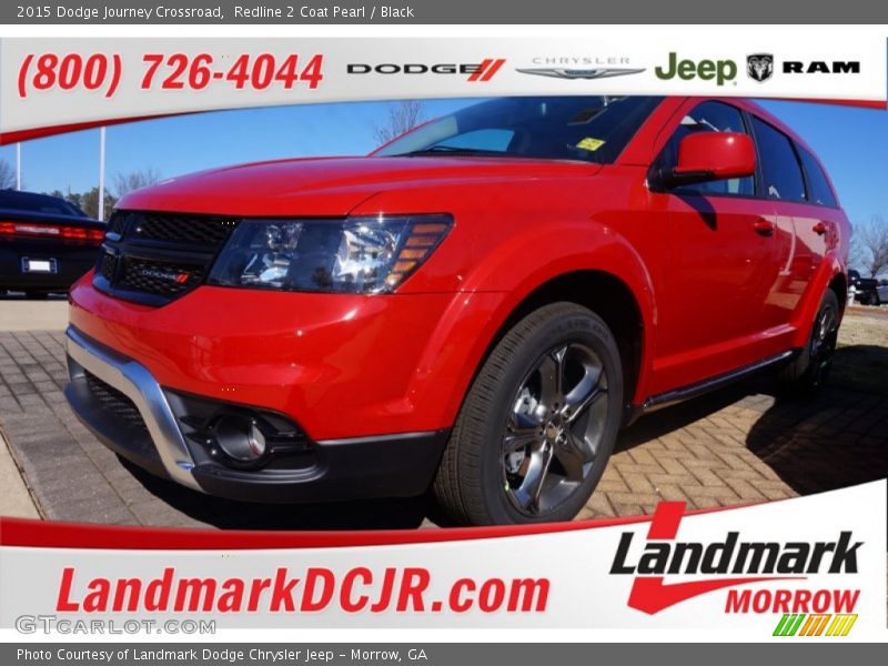 Redline 2 Coat Pearl / Black 2015 Dodge Journey Crossroad