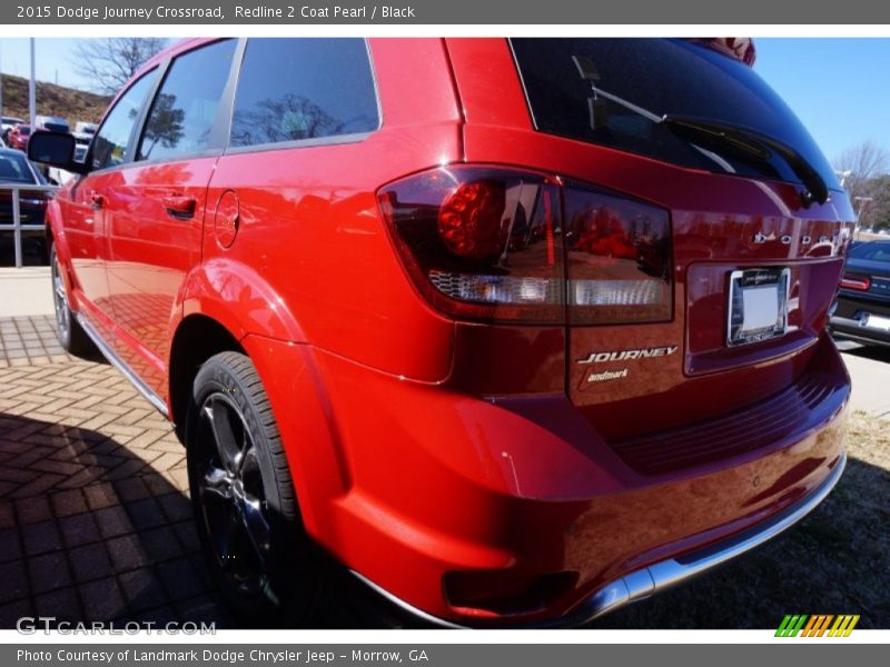 Redline 2 Coat Pearl / Black 2015 Dodge Journey Crossroad