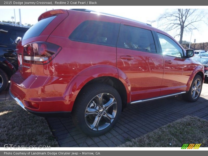 Redline 2 Coat Pearl / Black 2015 Dodge Journey Crossroad