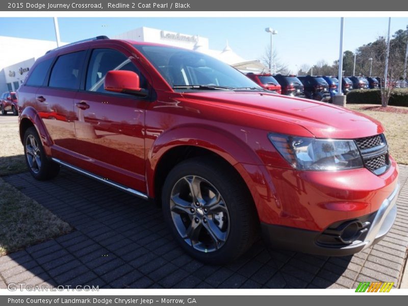 Redline 2 Coat Pearl / Black 2015 Dodge Journey Crossroad