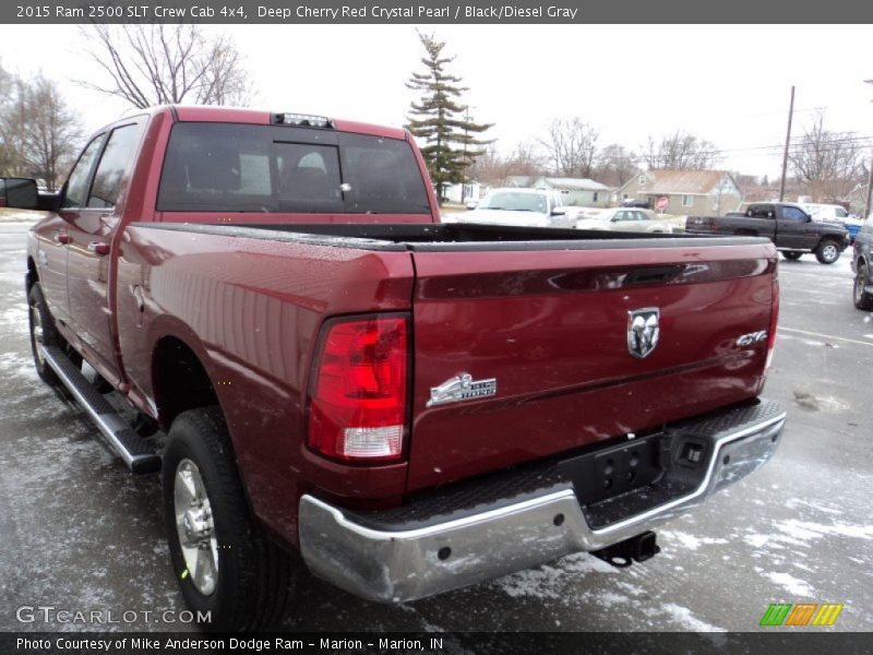 Deep Cherry Red Crystal Pearl / Black/Diesel Gray 2015 Ram 2500 SLT Crew Cab 4x4