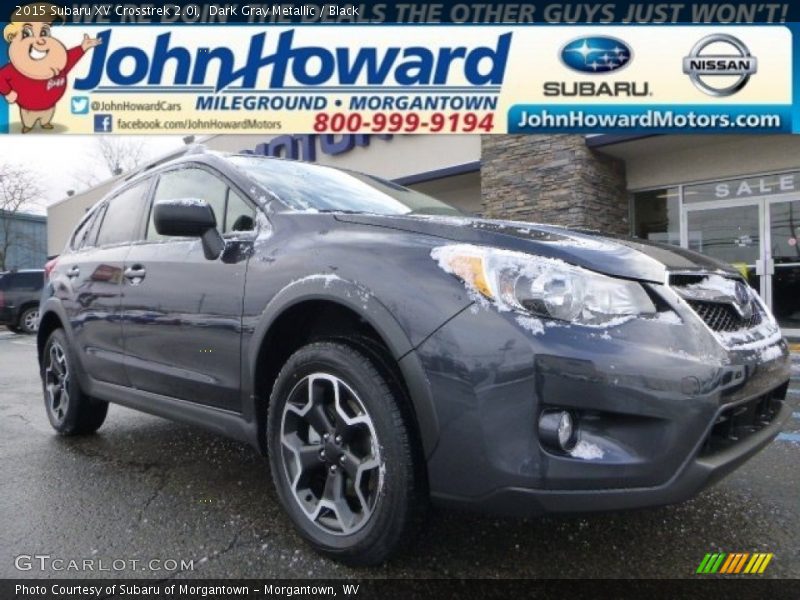 Dark Gray Metallic / Black 2015 Subaru XV Crosstrek 2.0i