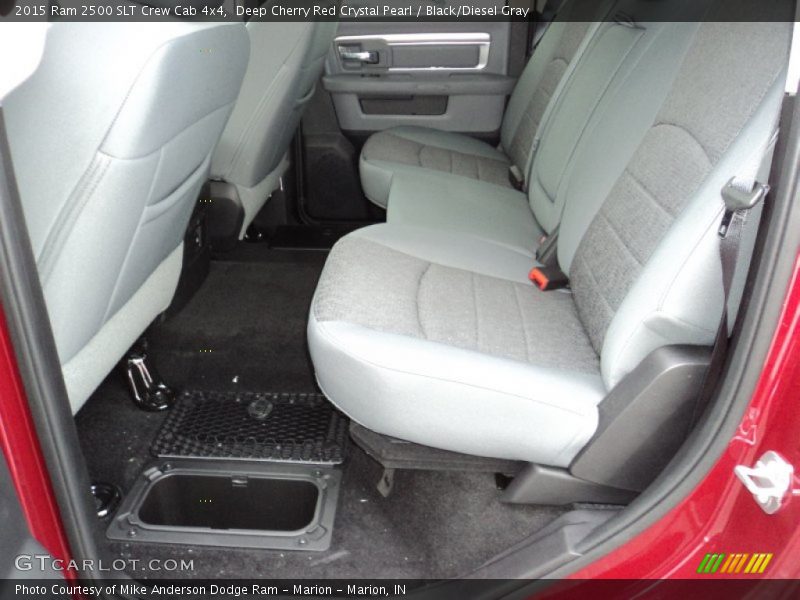 Deep Cherry Red Crystal Pearl / Black/Diesel Gray 2015 Ram 2500 SLT Crew Cab 4x4