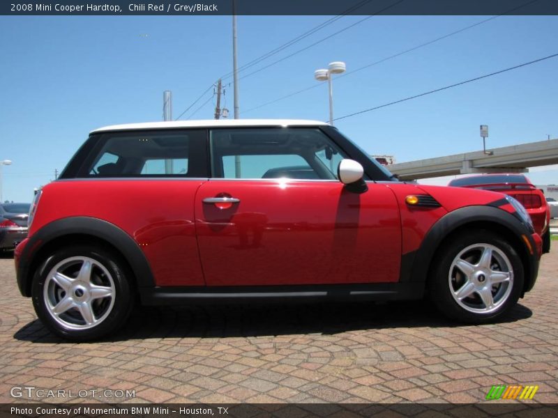 Chili Red / Grey/Black 2008 Mini Cooper Hardtop