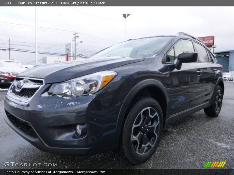 Dark Gray Metallic / Black 2015 Subaru XV Crosstrek 2.0i