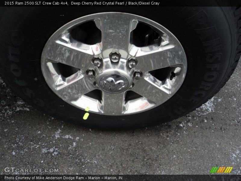 Deep Cherry Red Crystal Pearl / Black/Diesel Gray 2015 Ram 2500 SLT Crew Cab 4x4