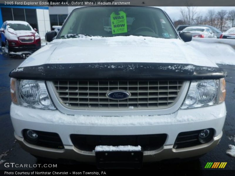 Oxford White / Medium Parchment 2005 Ford Explorer Eddie Bauer 4x4