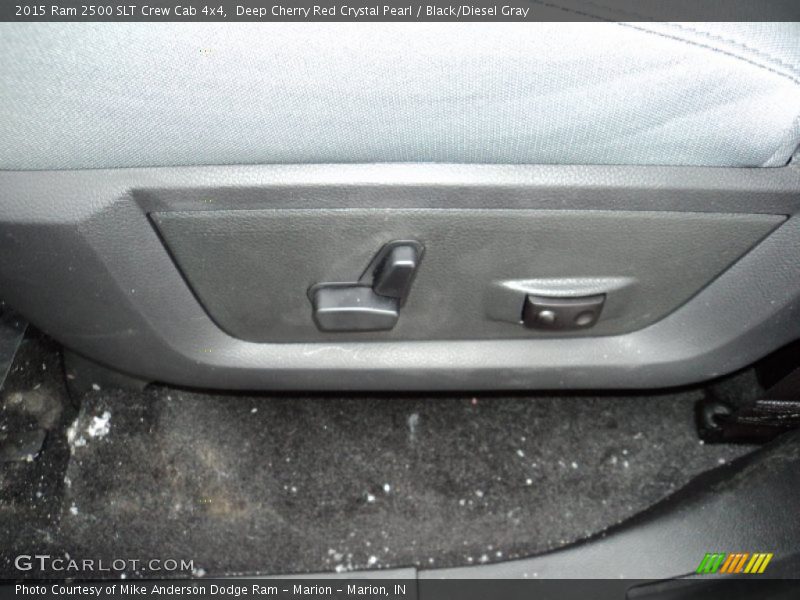 Deep Cherry Red Crystal Pearl / Black/Diesel Gray 2015 Ram 2500 SLT Crew Cab 4x4