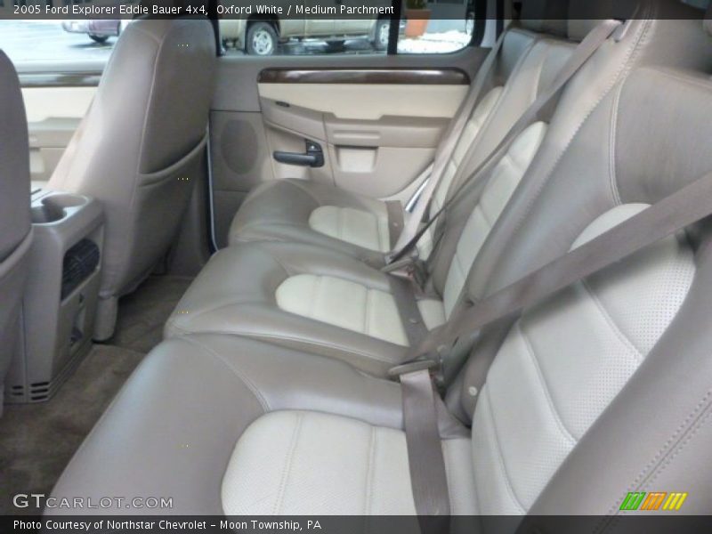 Oxford White / Medium Parchment 2005 Ford Explorer Eddie Bauer 4x4