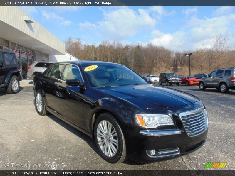 Gloss Black / Black/Light Frost Beige 2013 Chrysler 300 AWD