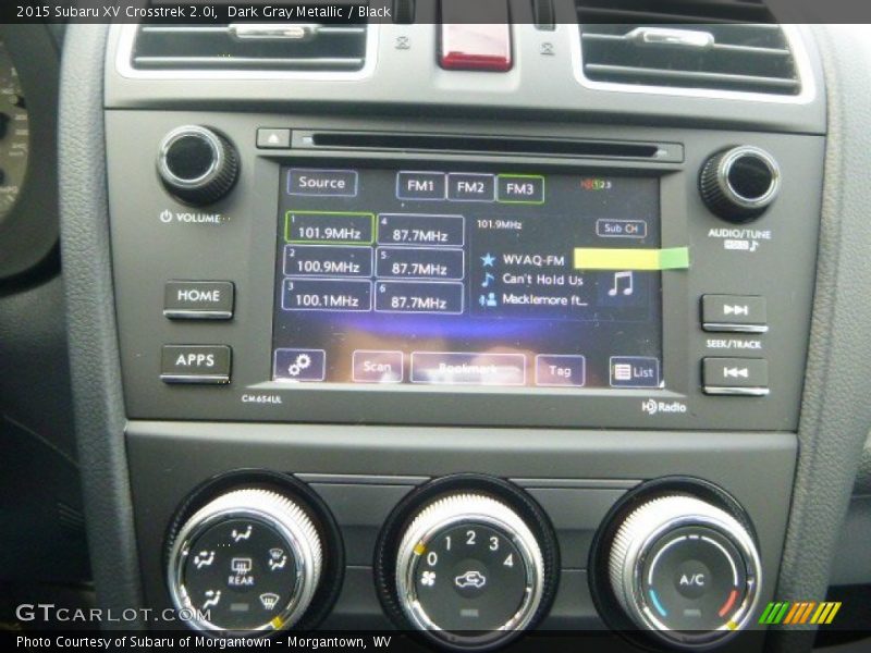 Dark Gray Metallic / Black 2015 Subaru XV Crosstrek 2.0i